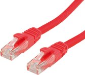 VALUE Patchkabel Kat.6A (Class EA) UTP, rood, 0,3 m