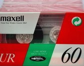 3-pack Maxell UR60 1980's Type I Cassettebandjes