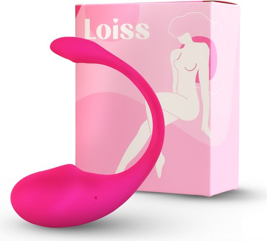 Loiss® - Lush 3 - Draagbare vibrator - Vibrerende ei - Bedienbaar via de app of ei - Vibrator - Clitoris stimulator - Vibrator voor vrouwen - Sexspeeltje voor koppels - Roze