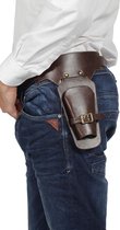 Holster bruin enkel met riem