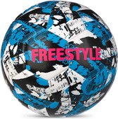 Select V23 Voetbal Freestyle - Blauw / Wit | Maat: 4,5