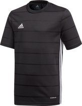 Adidas Campeon 21 Shirt Korte Mouw Kinderen - Zwart | Maat: 164