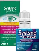 Oogzorgset 8: Systane Ultra + Systane lid wipes