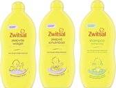 Zwitsal XXL MIX Pakket - Zeepvrije Wasgel / Badschuim / Anti Prik Shampoo ( 3 x 700 ml )