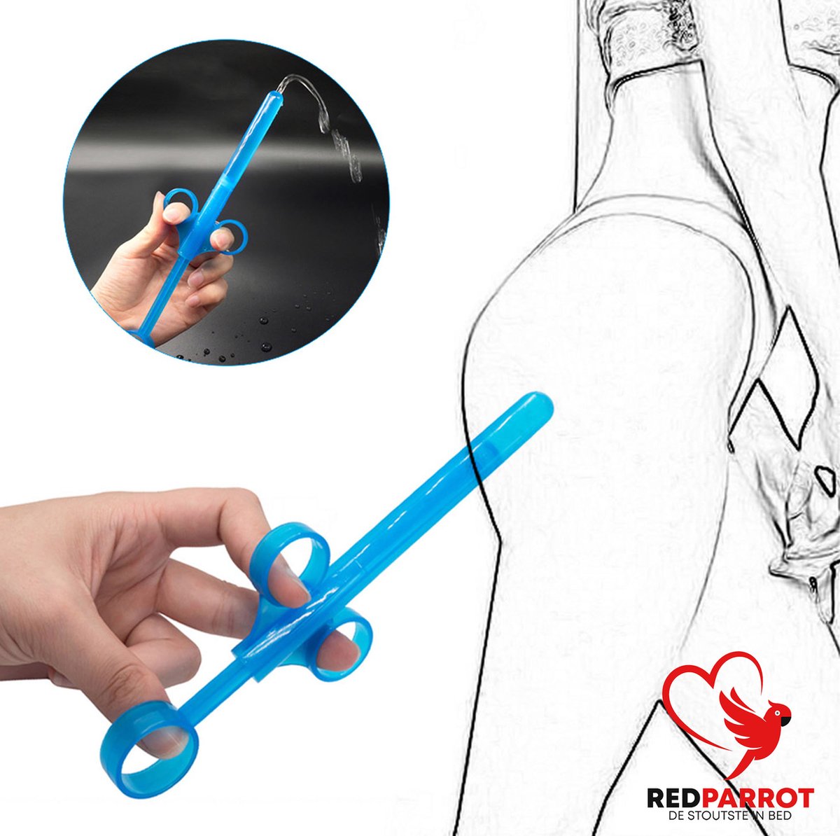Goedkoopste Glijmiddel injector | Lubricant | Klysma | Anaal douche | Vaginaal | Schoonmaken | Sex | Seks | Spuit | Inbrengen