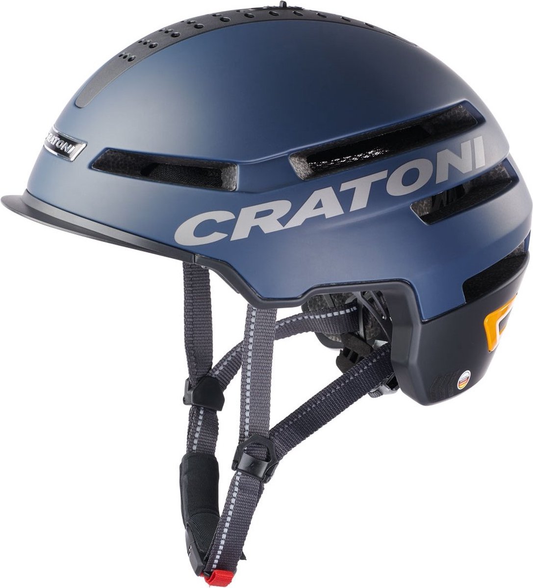 Helm Cratoni Smartride 1.2 Blauw Mat - M/L (58-61cm)