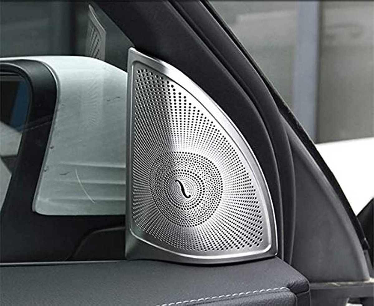 Deur Speaker Audio Speler Cover Trim Protector 3 Hoek Compatibel Met Mercedes X253 GLC