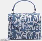 Somerville Fashion - Tom & Eva | Jeans Bag | Denim Tas | Dames Tas | Blauw | 17 x 14 x 7 CM