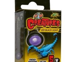 Zoomed Creatures Black Light 5W - Terrarium Nachtlamp - OPRUIMING