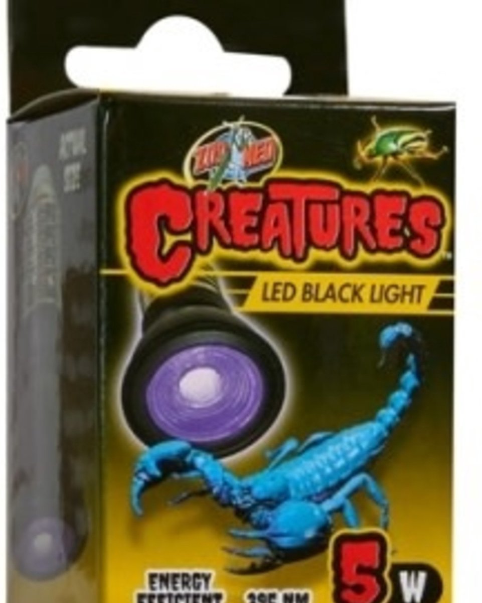 Zoo Med Creatures Black Light 5W - ZooMed