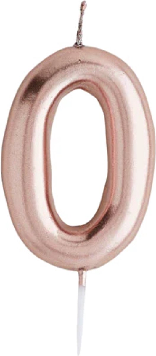 Cijfer 0 - Rosé Goud