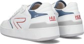 HUB Smash Heren Lage sneakers - Leren Sneaker - Heren - Wit - Maat 44