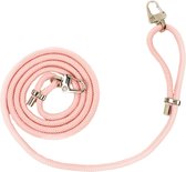 xoxo Wildhearts telefoonkoord - Lovely Pink - Geschikt voor iPhone - Geschikt voor Samsung - Universeel - Phone cord - Telefoonketting - Koord voor telefoon - Telefoon hanger - Roze