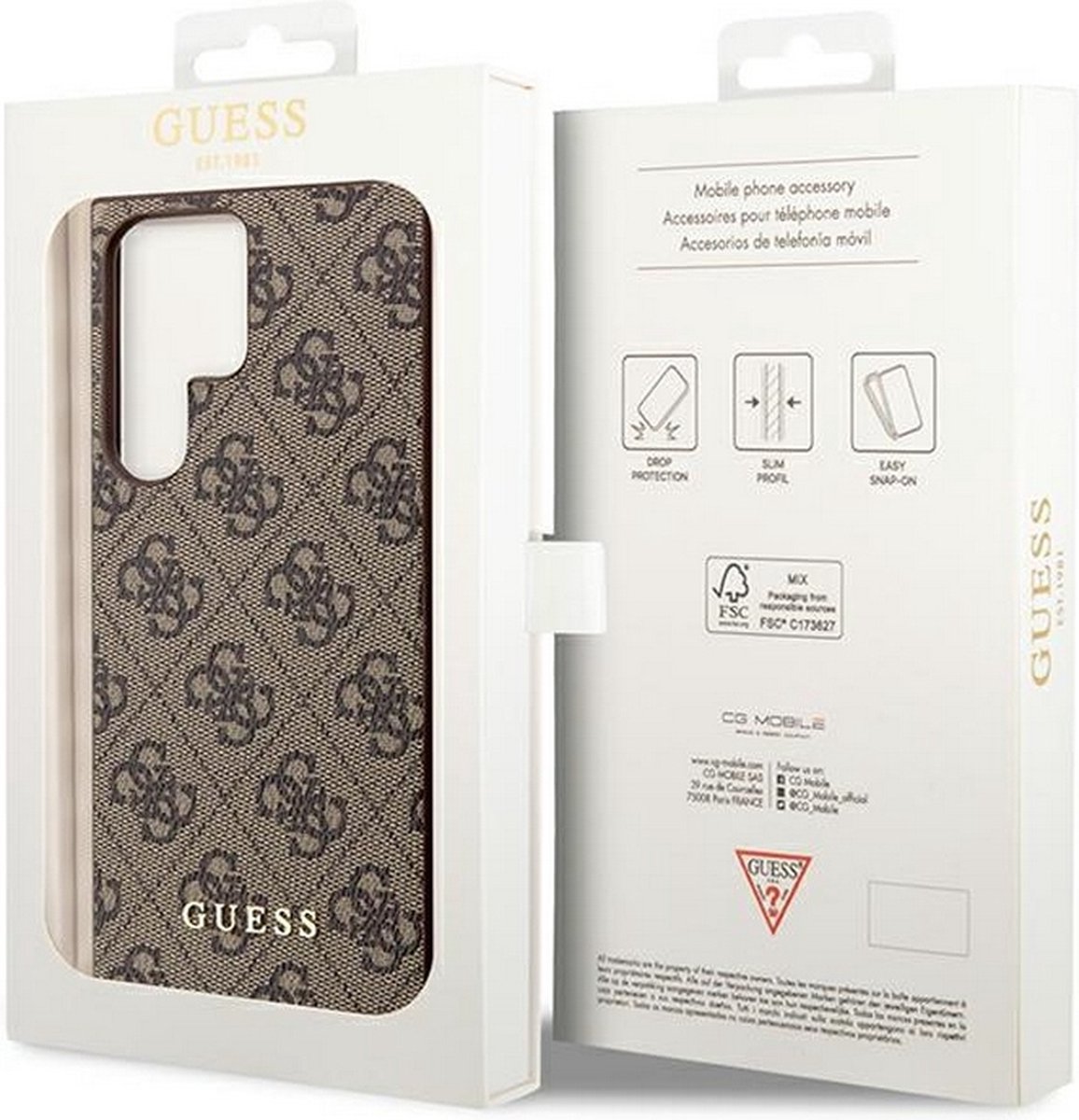 Original GUESS - 4G Printed Stripe - Samsung Galaxy S23 Ultra , rozā, Samsung  Galaxy S23 Ultra, Розовый цена