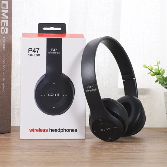 P47 Koptelefoon Draadloze Koptelefoon Bluetooth Hoofdtelefoon