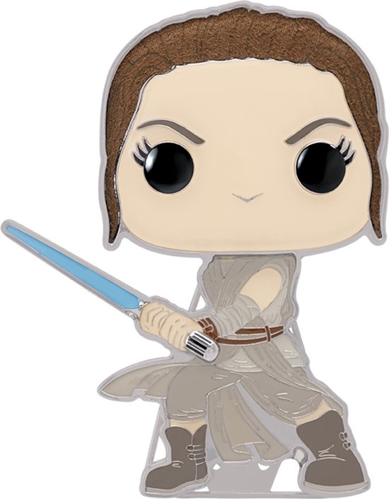 Funko Star Wars Pin POP! Rey 10 cm Multicolours