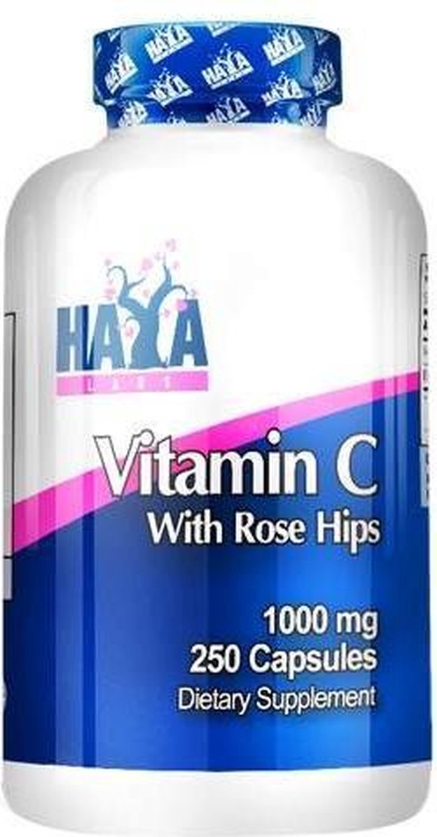 Goedkoopste Vitamin C With 1000mg Rose Hips Haya Labs 250caps