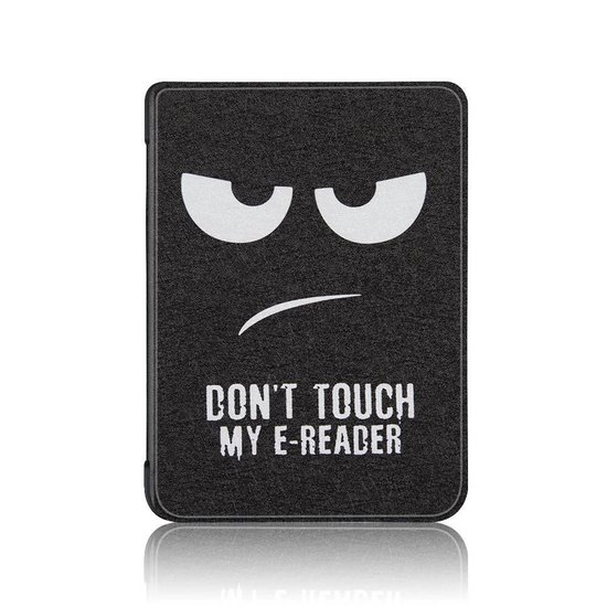 Lunso - sleepcover hoes - Geschikt voor Kindle Paperwhite 4 - Don't Touch van Lunso — afbeelding 4