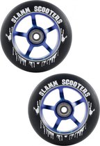 5 spaak aluminium core wheel blue 110mm