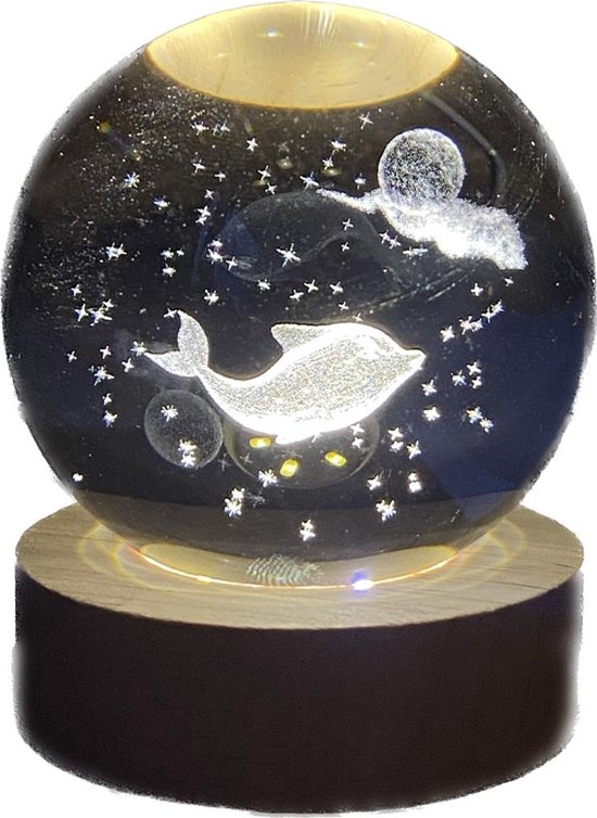 Sentidos 3D LED Nachtlampje Zweinstein Met Naam - Magisch Kinderkamer Lampje, Verjaardagscadeau Jongens & Meisjes, Bureaulamp Slaapkamer