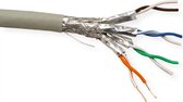 ROLINE S/FTP-kabel, Cat.6A (Klasse EA), LSOH, massief, 100 m