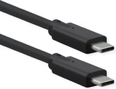 Câble USB-C vers USB-C avec puce E- Marker - USB3.2 (jusqu'à 20 Gbit/s) - PD jusqu'à 20V/5A - vidéo jusqu'à 4K 60Hz / noir - 1,5 mètres
