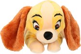 Peluche Disney Lady chien en peluche 24 cm jouets - Dame et le clochard - Cocker spaniel chiens dessin animé en peluche - Jouets pour enfants