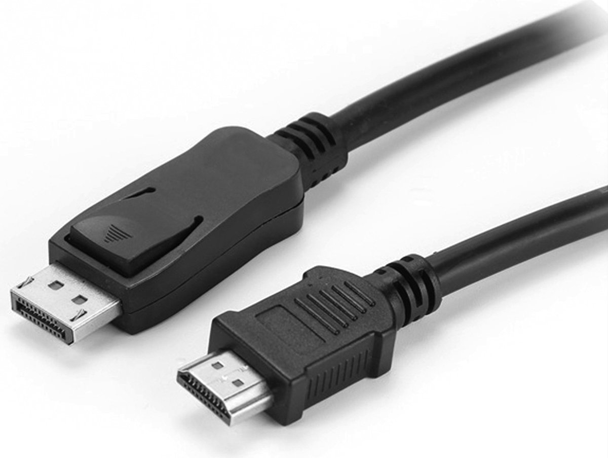 VALUE DisplayPort kabel DP - HDTV M/M zwart 10 m