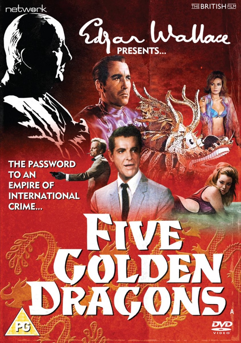 Network Releasing Edgar Wallace Presents: Five Golden Dragons DVD Engels