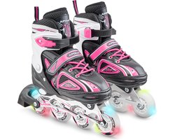 foto van Apollo Verstelbare inline skates Super Blades LED maat-