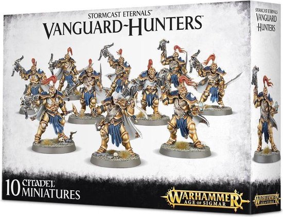 Figurines Warhammer Stormcast Eternals Vanguard-Hunters - Sans Boîte, Neuves Non Montées