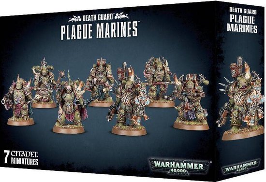 Afbeelding van het spel Warhammer 40.000 - Death Guard: Plague Marines