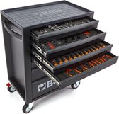 Beta 7 Laden Gereedschapwagen Rood C24S/R met 146 Delige Easy Inlay