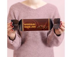 Mega Chokotoff met tekst "Speciaal voor Jou" - 250 gram Côte d'Or Chokotoff chocolade snoepjes met boodschap