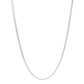 Marenca Zilveren Cubaanse Schakel Heren Ketting - 4 mm (54cm)