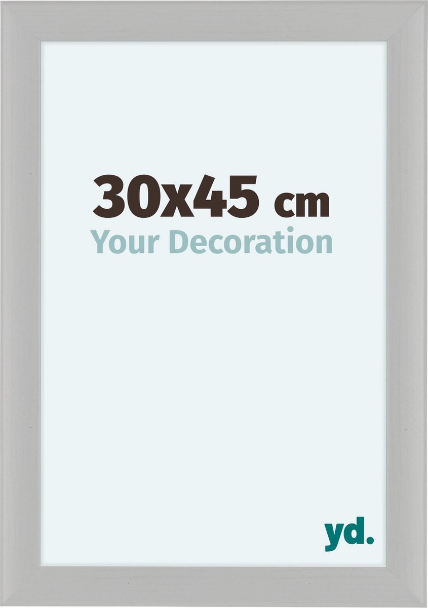yd. Your Decoration - Fotolijst 30x45 cm - MDF - Wit Houtnerf - Como