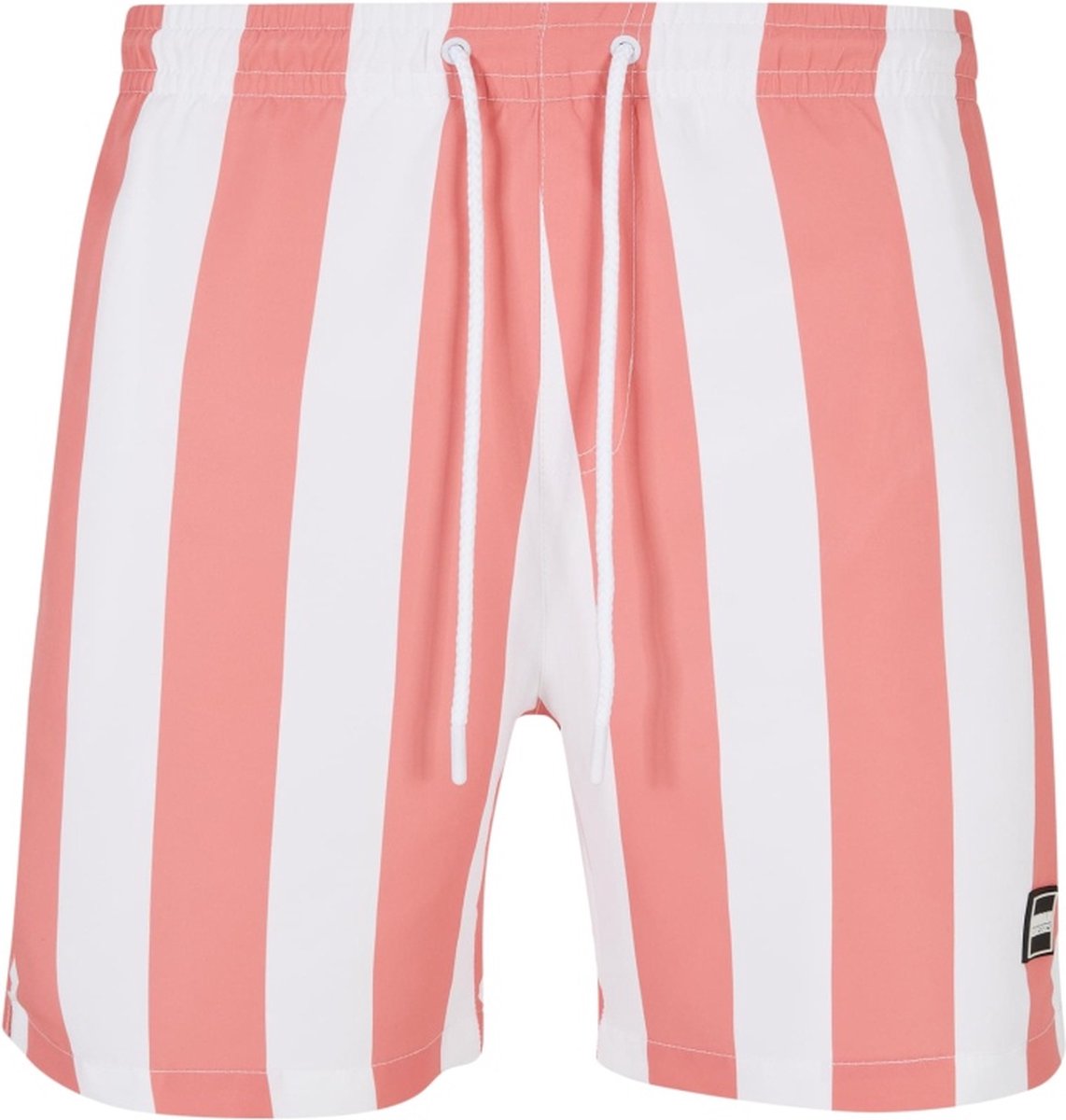 Urban Classics Pattern palepinkbarstripe Zwemshorts XXL Roze