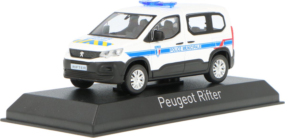 Peugeot Rifter Police Municipale Norev Modelauto 1:43 2019 479068 Schaalmodel