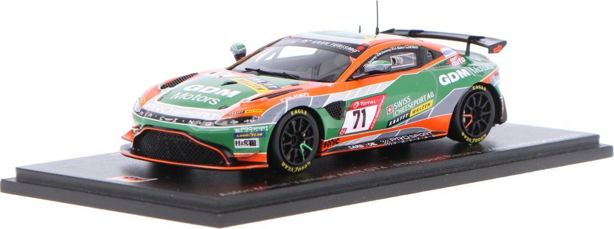 Aston Martin Vantage AMR GT4 Spark Models Modelauto 1:43 2021 Guido Dumarey / Maxime Dumarey /