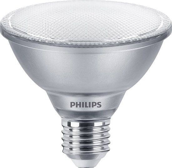 Philips Master Value LED Lamp Reflector E27 PAR30 9.5W 740lm 25D - 927 Zeer Warm Wit | Beste Kleurweergave - Dimbaar - Vervangt 75W