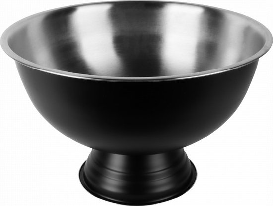 champagnekoeler rvs 39cm rond hoogte 24cm - David van Schie