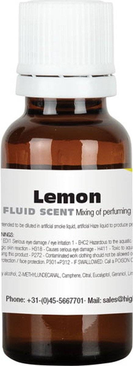 Rookvloeistof mix parfum Lemon 20ml