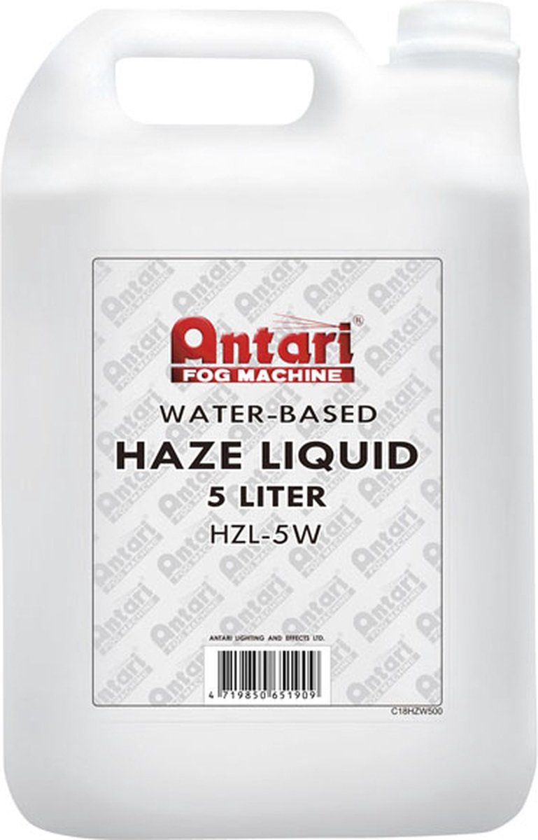 Hazervloeistof Antari HZL-5W 5L Waterbasis