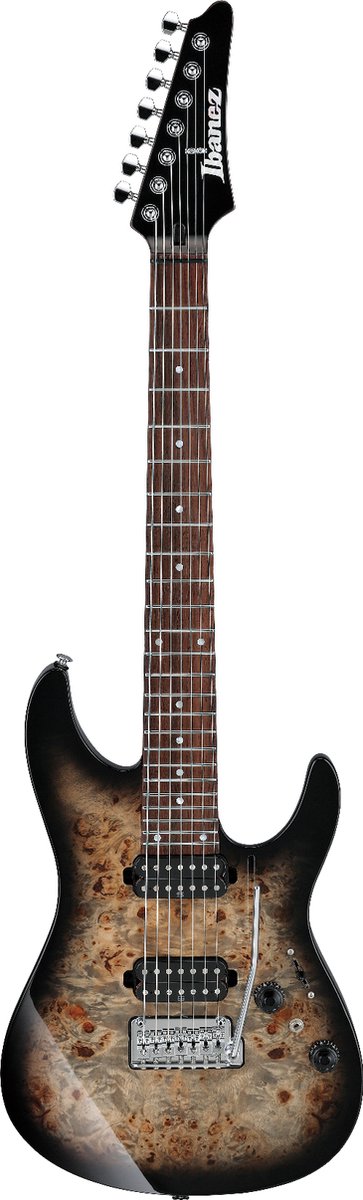 Ibanez Premium AZ427P1PB-CKB Charcoal Black Burst - Elektrische gitaar