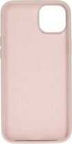 Mobiparts hoesje geschikt voor de Apple iPhone 14 Plus - Siliconen - Beige Roze