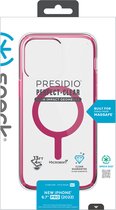 Speck Presidio Perfect Clear Geo + MS Apple iPhone 14 Pro Max Transparent/ Digital Pink