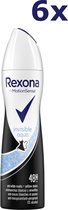6x Rexona Deospray - Invisible Aqua 150 ml