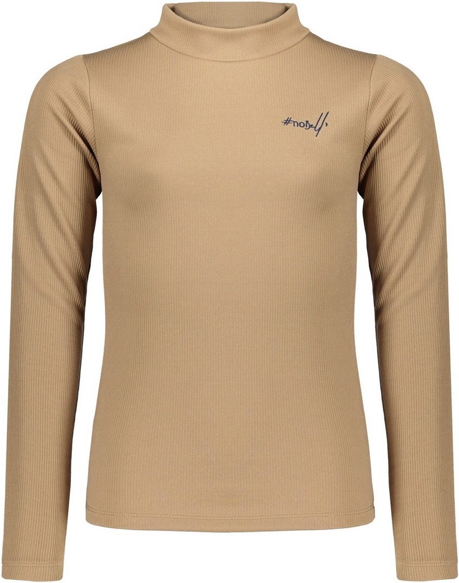 Meisjes top rib - Karen - Beige