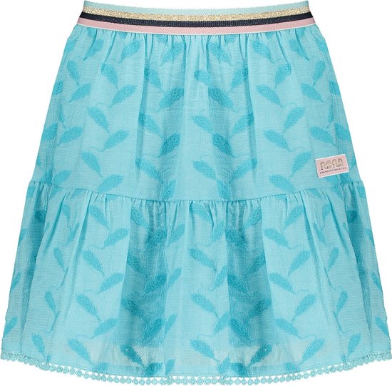 Meisjes rok - Nomy AOP - Licht Turquoise