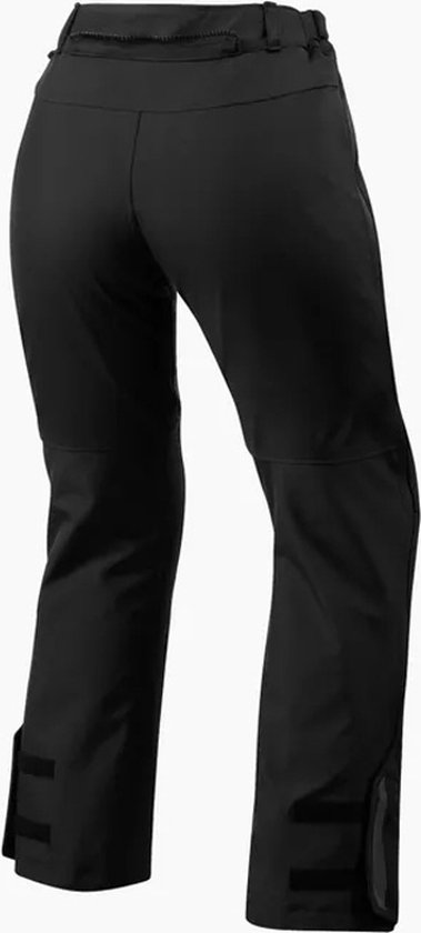 Motogirl Ribbed knee motorlegging AA-keur Level 2 dames motorbroek - zwart  - Maat 38